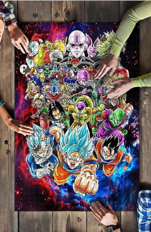 Songoku Puzzle Dragon Ball Z Puzzle Dragon Ball Puzzle Dragon Ball Jigsaw Puzzle Hg